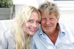 St Tropez 3 augustus 2007
Jan des Bouvrie viert zijn 65 e verjaardag bij Tropezina . Dochter Bo met Jan