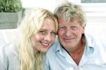 St Tropez 3 augustus 2007
Jan des Bouvrie viert zijn 65 e verjaardag bij Tropezina . Dochter Bo met Jan
