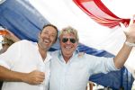 St Tropez 3 augustus 2007
Jan des Bouvrie viert zijn 65 e verjaardag bij Tropezina .
