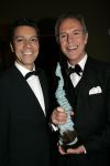 Rotterdam 6 juni 2005
Uitreiking Johnny Kraaykamp Musical awards in nieuwe  luxor.
Jos Brink en Frank Sanders