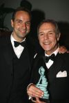 Rotterdam 22 mei 2006
Musicalawards in ahoy.
Jos Brink met zijn zoon Paul v Ewijk