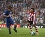 Eindhoven, 25 Augustus 2007 Eerste thuiswedstrijd Seizoen 2007/2008 PSV-NEC, eindstand 5-0
Kenneth Perez in zijn eerste officiele kompetitiewedstrijd voor PSV