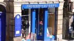 Kiltmakerij in Edinburgh ( Schotland )