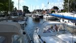 Lemmer, 31 Juli 2007
Lemmer Week Kermis, doortocht van de skutsje zeilboten en andere boten door het centrum voor 2 wedstrijddagen, Haven, Sluis