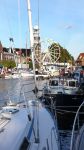 Lemmer, 31 Juli 2007
Lemmer Week Kermis, doortocht van de skutsje zeilboten en andere boten door het centrum voor 2 wedstrijddagen, Haven, Sluis