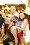 St Tropez 4 augustus 2007
Vrijgezellendag van Willibrord Frequin bij Tahiti Beach. met Mariet v Mill
