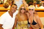 St Tropez 4 augustus 2007
Vrijgezellendag van Willibrord Frequin bij Tahiti Beach. Ruud Gullit Estelle en Monique des Bouvrie