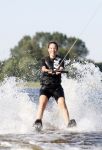 Loosdrecht 5 augustus 2007
Renee Vervoorn aan het waterskien op de Loosdrechtse plassen.
Peter Smulders bv