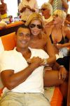 St Tropez 4 augustus 2007
Vrijgezellendag van Willibrord Frequin bij Tahiti Beach. Ruud en Estelle Gullit