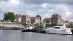 Lemmer, 31 Juli 2007
Lemmer Week Kermis, doortocht van de skutsje zeilboten en andere boten door het centrum voor 2 wedstrijddagen, Haven, Sluis