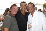 St Tropez 3 augustus 2007
Jan des Bouvrie viert zijn 65 e verjaardag bij Tropezina .Theo Dietz met Ruud Gullit