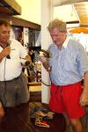 St Tropez 4 augustus 2007
Vrijgezellendag van Willibrord Frequin bij Tahiti Beach.
Peter Smulders bv