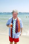 St Tropez 4 augustus 2007
Vrijgezellendag van Willibrord Frequin bij Tahiti Beach.
Peter Smulders bv
