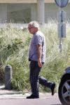 Bergen aan Zee 31 juli 2007
Youp van t Hek en zjn vrouw Debbie Petter op het strand.
Peter Smulders bv