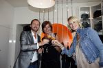 Amsterdam 23 juli 2009
Opening Noppies winkel en presentatie van de spijkerbroek  die ontworpen is door Anouk Smulders. Anouk met dochter Bo
Peter Smulders bv