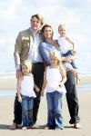 Wassenaar 20 juli 2009
Fotouurtje met Prins Willem Alexander, Prinses Maxima, Prinses Amalia, Prinses Alexia en Prinses Ariane op het strand van Wassenaar