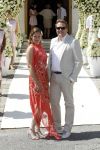 Sienna 17 juli 2010
Yolanthe Cabau v Kasbergen en Wesley Sneijder trouwen in Italie. Anniko v Santen met man
Peter Smulders bv