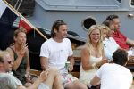 Amsterdam 10 juli 2010
Gigi ravelli met haar nieuwe vriend op de boot in de grachten van Amsterdam.
Peter Smulders bv