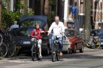 Amsterdam 5 juni 2011
Jack Spijkerman met zoon op fiets.
Peter Smulders bv