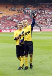 Amsterdam 3 augustus 2011
Afscheidswedstrijd Edwin v d Sar in Arena . Joe v d Sar
Peter Smulders bv