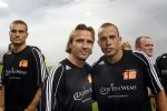 Amsterdam 3 augustus 2011
Afscheidswedstrijd Edwin v d Sar in Arena . Johnny Heitinga met Boudewijn Zenden
Peter Smulders bv