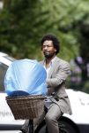 Amsterdam 20 juli 2011
Acteur Mike Libanon op de fiets.
Peter Smulders bv