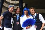 Amsterdam, 6 Augustus 2011
Gay Pride 2011
Patty Brard met vriend Antoinne v d Vijver en Carlo Boszhard met partner
Foto Peter Smulders BV