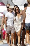 ibiza 12 augustus 2011
Wesley Sneijder en zijn vrouw Yolanthe Sneijder Cabau v Kasbergen zijn een paar dagen op vakantie op ibiza en zitten egzellig bij de populaire strandtent Blue Marlin.
Peter Smulders bv