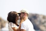 ibiza 12 augustus 2011
Wesley Sneijder en zijn vrouw Yolanthe Sneijder Cabau v Kasbergen zijn een paar dagen op vakantie op ibiza en zitten egzellig bij de populaire strandtent Blue Marlin.
Peter Smulders bv