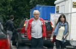 Amsterdam 30 juli 2011
Youp van t Hek en zijn vrouw Debby petter laten aan hun kinderen Sterre Anna en Julius hun nieuwe huis zien.
Peter Smulders bv