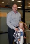 Schiphol 20 juli 2012
Andre Kuipers wordt op schiphol opgehaald door zijn vrouw en kinderen na zijn ruimtereis.
Peter Smulders bv