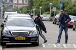 Amsterdam 22 juni 2012
Badr Hari en Joelle Gullit vertrekken bij het huis van Estelle.
Peter Smulders bv