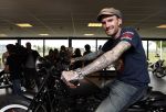 Amsterdam 21 juni 2012
Ben Saunders met zijn nieuwe speciale Harley Davidson.
Peter Smulders bv