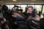 Amsterdam 21 juni 2012
Ben Saunders met zijn nieuwe speciale Harley Davidson.
Peter Smulders bv
