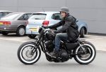 Amsterdam 21 juni 2012
Ben Saunders met zijn nieuwe speciale Harley Davidson.
Peter Smulders bv