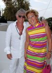 St Tropez 3 augustus 2012
Jan des Bouvrie viert zijn 70e verjaardag thuis bij hem in St Tropez. Bennie Garcia met zijn vrouw
Peter Smulders bv