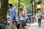 Amsterdam 28 juli 2012
Chantal janzen met vriend Marco op de cornelis schuytstraat.
Peter Smulders bv