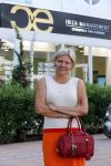 Ibiza 31 juli 2012
Christina v Ederen van ibiza management voor haar bedrijf.
Peter Smulders bv