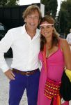 St Tropez 3 augustus 2012
Jan des Bouvrie viert zijn 70e verjaardag thuis bij hem in St Tropez. David Hart met vrouw
Peter Smulders bv