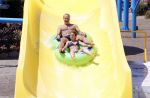 Ibiza 30 juli 2012
Wendy v Dijk met Erland Galjaard Lizzy Sem Mik en haar moeder in het aquapark op ibiza.
Peter Smulders bv