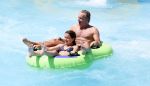 Ibiza 30 juli 2012
Wendy v Dijk met Erland Galjaard Lizzy Sem Mik en haar moeder in het aquapark op ibiza.
Peter Smulders bv