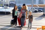 Schiphol 23 juli 2012
Fajah Lourens met zoon en dochter op schiphol. Ze wordt afgezet door een hele goede vriend.
Peter Smulders bv