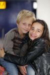 Schiphol 23 juli 2012
Fajah Lourens met zoon en dochter op schiphol. Ze wordt afgezet door een hele goede vriend.
Peter Smulders bv