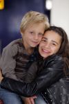 Schiphol 23 juli 2012
Fajah Lourens met zoon en dochter op schiphol. Ze wordt afgezet door een hele goede vriend.
Peter Smulders bv
