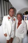 St Tropez 3 augustus 2012
Jan des Bouvrie viert zijn 70e verjaardag thuis bij hem in St Tropez. Gordon met Christine Kronenberg
Peter Smulders bv