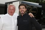St Tropez 3 augustus 2012
Jan des Bouvrie viert zijn 70e verjaardag thuis bij hem in St Tropez. 
Harry Mens