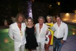 St Tropez 3 augustus 2012
Jan des Bouvrie viert zijn 70e verjaardag thuis bij hem in St Tropez. Jan met Monique Jean Marc Bo en Jan
Peter Smulders bv