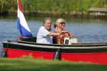 Vreeland 25 juli 2012
Maarten Spanjer met vriendin en Rene v d Gijp met vriendin aan het varen op de Vecht met sloep/boot Maarten.
Peter Smulders bv