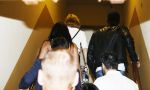 Amsterdam 6 juli 2012
Madonna and her boyfriend Brahim Zaibat visiting theatre Tuschinski to see a movie together.
Peter Smulders bv