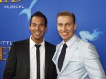 Rotterdam, 16 Juni 2012
Premiere Musical Little Mermaid in het Nieuwe Luxor theater
Rechts Marcel Visscher en links Vincent Pelupessy
Foto Peter Smulders BV